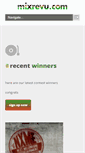 Mobile Screenshot of mixrevu.com